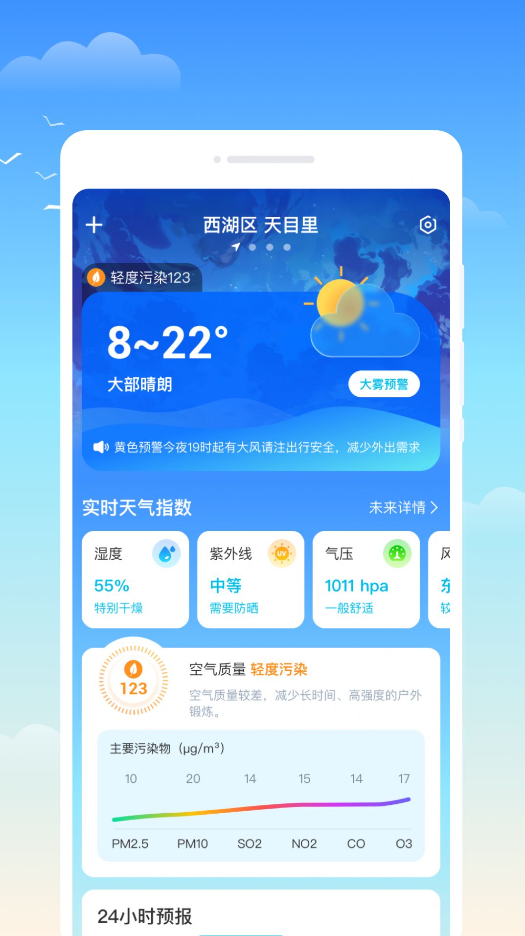 什锦天气软件